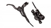 Тормоз дисковый SHIMANO M396, левый/передний, полимерные колодки, 750 мм, черный, AM396LF9RX075