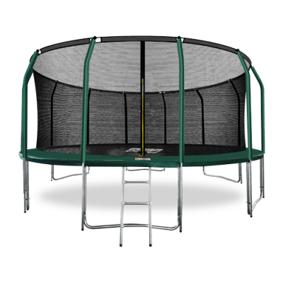 Батут премиум 16FT с внутренней страховочной сеткой и лестницей  Arland ARL-TP-1606_I_DG