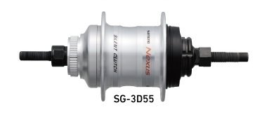 Втулка планетарная SHIMANO Nexus, 3D55, 32 отверстия, 3 скорости, 135x192.6 мм, ASG3D55BAA