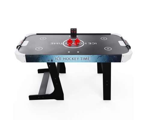 Игровой стол - аэрохоккей DFC ASTER 136 х 68 см, складной