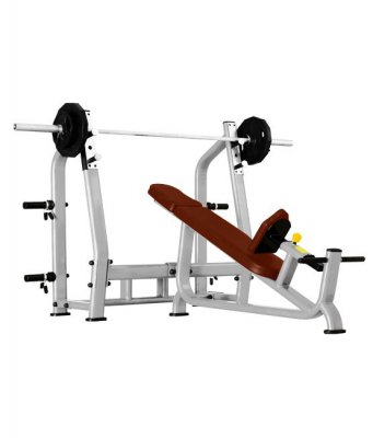 Скамья для жима с положительным наклоном Bronze Gym BRONZE GYM J-025