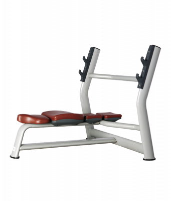 Скамья для жима горизонтальная (КОРИЧНЕВЫЙ) Bronze Gym H-023А