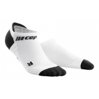 Женские спортивные компрессионные носки  CEP Low Cut Socks 3.0 / Белый