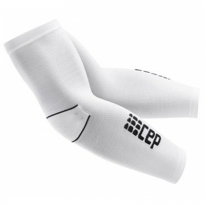 Спортивные компрессионные рукава CEP Arm Sleeves / Белый
