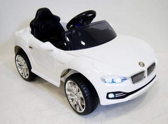 Электромобиль RiVeRToys BMW O111OO (кожа) с дистанционным управлением