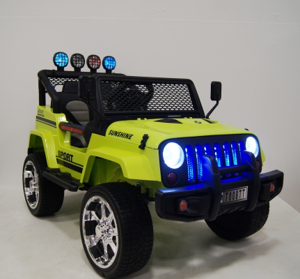 Электромобиль RiVeRToys Jeep T008TT с дистанционным управлением 