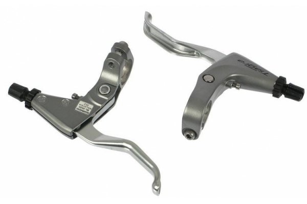 Тормозные ручки велоспедные Shimano Tiagra, BL-4600, правая+левая для плоского руля EBL4600PA