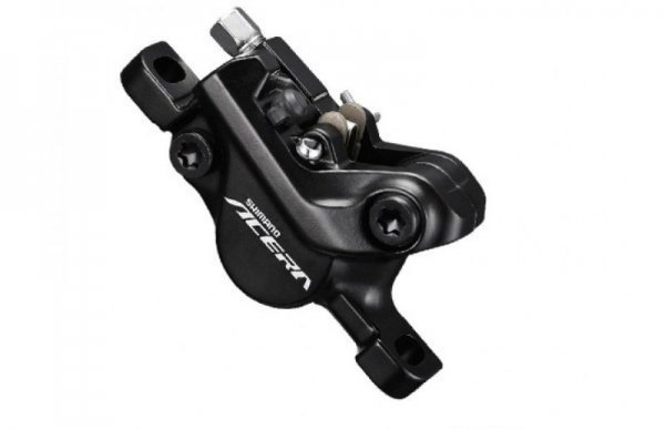 Калипер Shimano M3050, гидравлический, post mount, пластиковая колодка, без адаптера, EBRM3050MPR