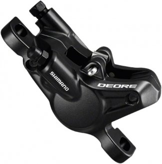 Калипер Shimano Deore M615, гидравлический, post mount, без адаптера, EBRM615MPRX