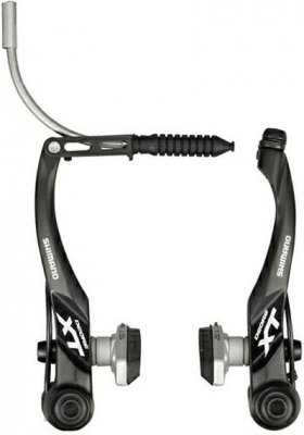 Тормоз для велосипеда Shimano XT передний V-brake T780,цвет черный, M70CT4, 16мм EBRT780FX22SPL