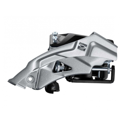 Переключатель передний SHIMANO Altus, M2000, ун. тяга, ун. нижн. хомут, 3x9ск, уг.:66-69, для больш. звезд. 40T