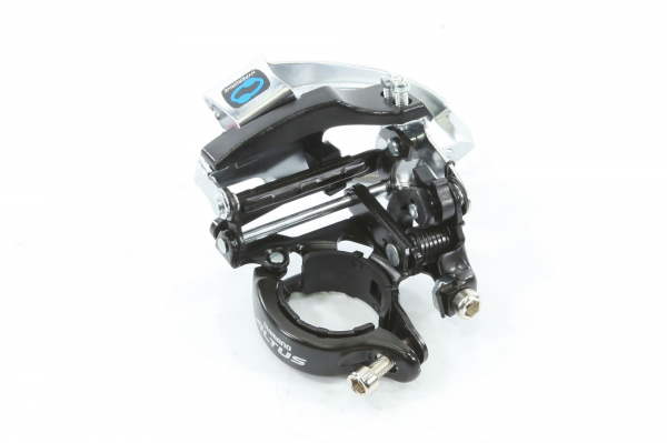 Переключатель SHIMANO передний FD-M310 ALTUS, универсальный нижний хомут, универсальная тяга, на 42/48Т, 66*-69*, без уп.