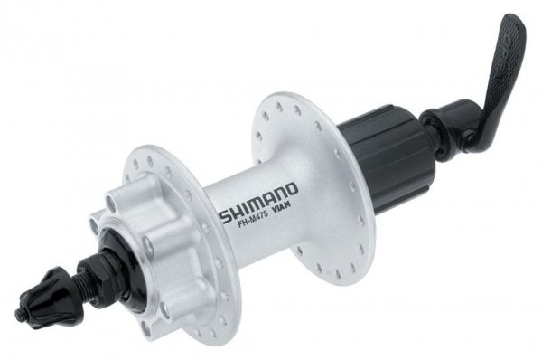Втулка SHIMANO велосипедная задняя  M475, 32 отверстия, 8/9 скоростей, QR 166мм, EFHM475BZSS5