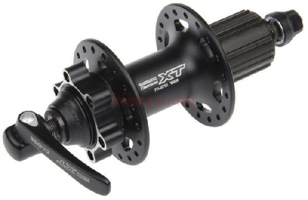 Втулка SHIMANO XT задняя для велосипеда M756A, 32 отверстия, 8/9 скоростей, QR, EFHM756ABZL