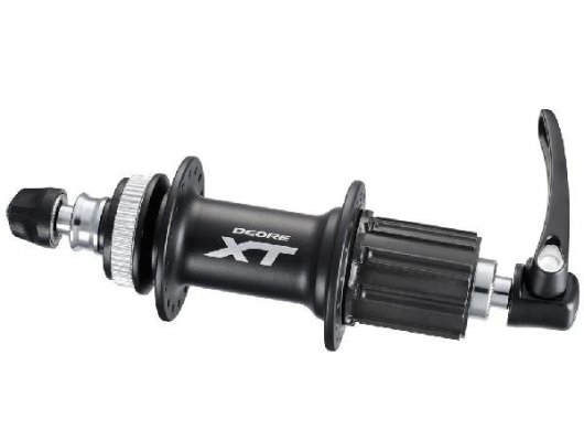 Втулка задняя SHIMANO XT, M785, 32 отверстия, 8/9/10 скоростей, QR, C.Lock, черный, EFHM785BZALP