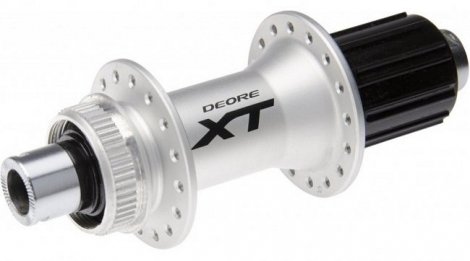 Втулка задняя SHIMANO , M788, 32, 8/9/10, QR, C.Lock, под ось 12 мм, серебристая, EFHM788ES