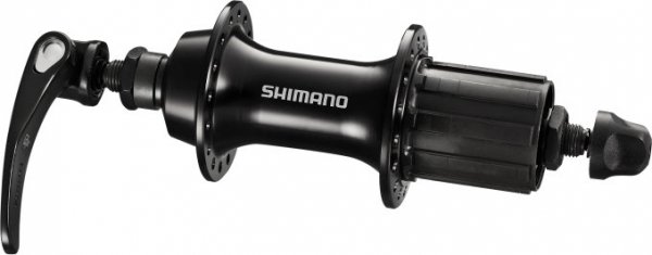 Втулка SHIMANO велосипедная задняя  RS300, 32 отверстия, 8/9/10 скоростей, QR 163мм, EFHRS300BYAL
