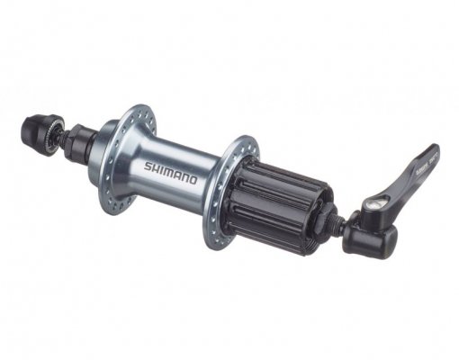 Втулка задняя SHIMANO RS400, 32 отверстия, 10/11 скоростей, R-QR 168 мм, OLD 130 мм, EFHRS400BYBS