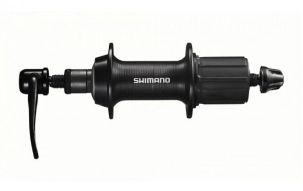 Втулка задняя SHIMANO ALIVIO EFHT4000BZBL, алюминиевая, 32, 8/9/10, с эксцентриком, черная, 2-4005