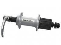 Втулка SHIMANO Alivio M4000, задняя, 32 отверстия, 8/9/10 ск, QR 168мм, серебристая, EFHT4000BZBS