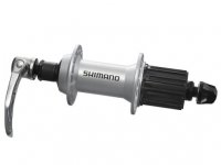 Втулка Shimano Alivio M4000, задняя, 32 отверстия, 8/9/10 ск, QR 168мм, серебристая, EFHT4000BZBS