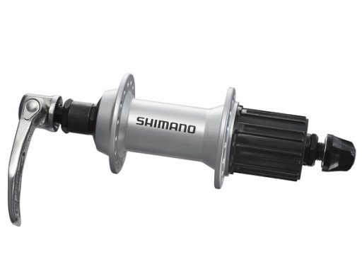 Втулка SHIMANO Alivio M4000, задняя, 32 отверстия, 8/9/10 ск, QR 168мм, серебристая, EFHT4000BZBS