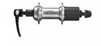 Втулка SHIMANO Deore задняя велосипедная T610, 32 отверстия, 8/9/10скоростей, QR, EFHT610BZBS