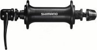 Втулка SHIMANO Tourney TX800, передняя, 32 отверстия, 8/9/10 ск, QR 170мм, черная, EFHTX800BZBL