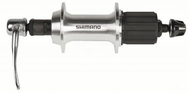 Втулка SHIMANO Tourney TX800, задняя, 32 отверстия, 8/9/10 ск, QR 170мм, серебристая, EFHTX800BZBS