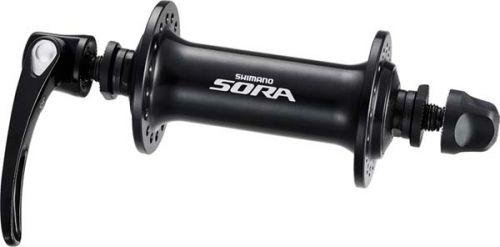 Втулка передняя SHIMANO Sora 3500, 36 отверстий, QR,цвет черный EHB3500A