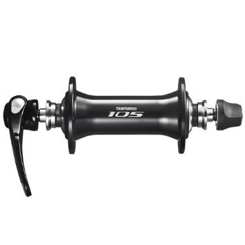 Втулка SHIMANO 105 5800, передняя, 32 отверстия, QR 133 мм, черный, EHB5800BL