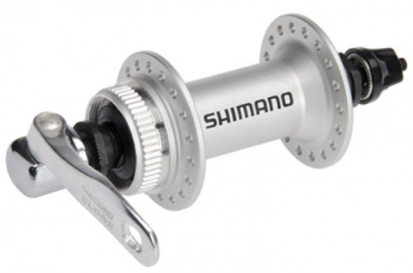 Втулка SHIMANO Alivio передняя велосипедная M435, 36 отверстия, QR 133 мм, EHBM435ASP