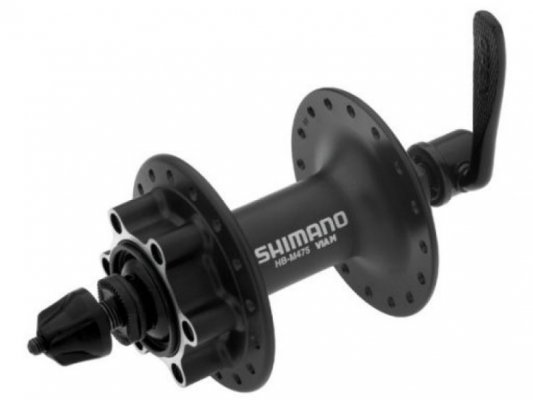 Втулка SHIMANO Alivio передняя велосипедная 36 отверстий, с эксцентриком, EHBM475AL 2-3005