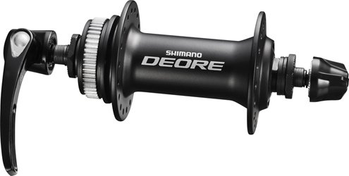 Втулка передняя SHIMANO Deore M615, 36 отверстий, C.Lock, с пыльником, черная, EHBM615ALP