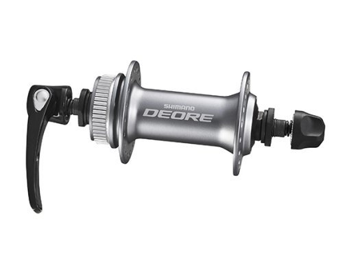 Втулка передняя SHIMANO Deore, M615, 36 отверстия, C.Lock, с пыльником, серебристый, EHBM615ASP