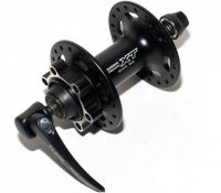 Втулка SHIMANO XT передняя для велосипеда M756, 32 отв, 6-болт, QR, EHBM756BL