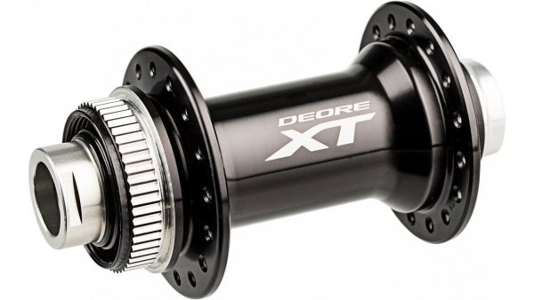 Втулка SHIMANO велосипедная передняя  XT M8010, 32 отверстия, под полую ось 15мм, EHBM8010E