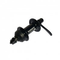 Втулка передняя SHIMANO RM33, 32 отверстия, QR, черная, EHBRM33B