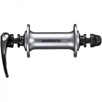 Втулка передняя SHIMANO , RS300, 36 отверстий, эксцентрик QR 129мм, серебро, EHBRS300ABS