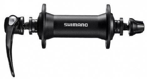 Втулка передняя SHIMANO , Alivio, T4000, 36 отверстий, QR, черная, EHBT4000AL