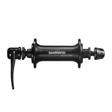 Втулка передняя SHIMANO Tourney TX800, 36 отверстия, QR 129 мм, черная, EHBTX800ABL