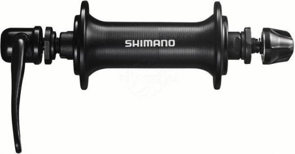 Втулка SHIMANO TOURNEY EHBTX800BAL, передняя, алюминевая, 32 отверстия, с эксцентриком, 2-4043