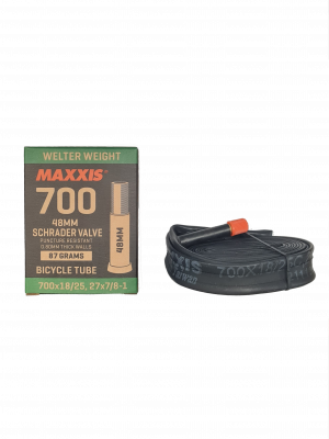 Велокамера Maxxis A/V48 700x18/25, 27x7/8-1 Welter Weight