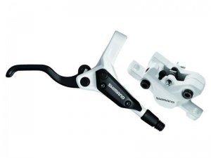 Тормоз дисковый для велосипеда Shimano M395, (левый)/(передний), EM395MFPRA100