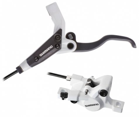 Тормоз дисковый для велосипеда Shimano M445, (правый)/(задний), 1700мм EM445BSRXRA170