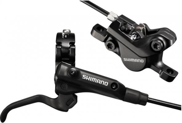 Тормоз Shimano M506, дисковый, левый передний, черный, 1000 мм, EM506LFPRA100