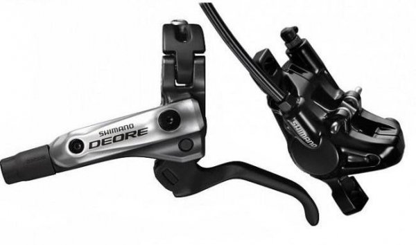 Тормоз дисковый велосипедный Shimano M615, (правый)/(задний), 1700мм EM615RRXRA170