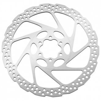 Тормозной диск велосипедный Shimano RT56, 180 мм, 6-болтов, только для пластиковых колодок ESMRT56M