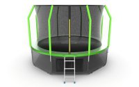 Батут Evojump Cosmo 12ft (Green) + Lower net