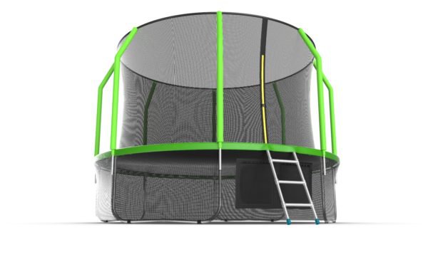 Батут Evojump Cosmo 12ft (Green) + Lower net